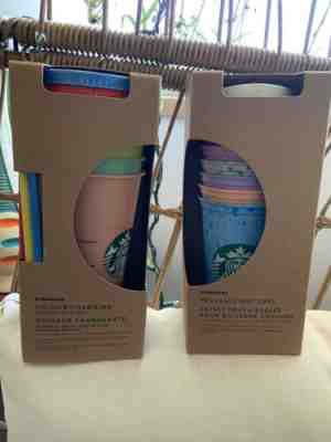 Starbucks Color Changing Cold And Hot Cups Set Summer 2019 NEW UNOPENED - Sold on eBay Aug, 25th 2019 for $99.99