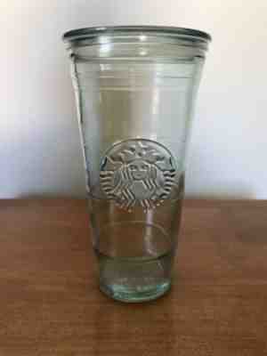 Starbucks 20oz Tumbler - No Straw - Green Glass - Cold Beverage Only,RARE,Siren - Sold on eBay Sep, 2nd 2019 for $99.99