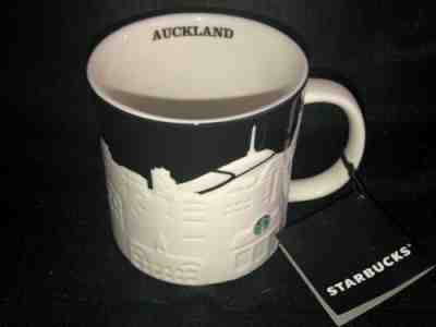 Starbucks New Zealand Auckland Black Relief Mug.New +SKU!US Seller!! - Sold on eBay Sep, 25th 2019 for $99.99