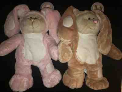 Starbucks bearista bear Bunny 2007 Pair! !NEW WITH TAGS.US SELLER!!