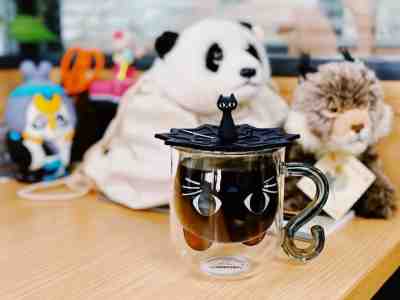 New Starbucks 2019 China Halloween Cat Head Double Wall Glass Mug 300ml - Sold on eBay Nov, 12th 2019 for $49.99