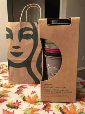 2019 Starbucks Halloween Reuseable Hot Cups EXCLUSIVE LIMITED - Sold on eBay Nov, 12th 2019 for $25.00