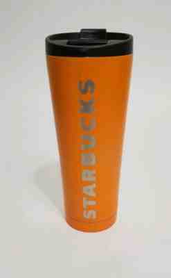 [Starbucks]  Matte Orange Stainless Steel Tumbler - 12 oz - Sold on eBay Nov, 11th 2019 for $29.99
