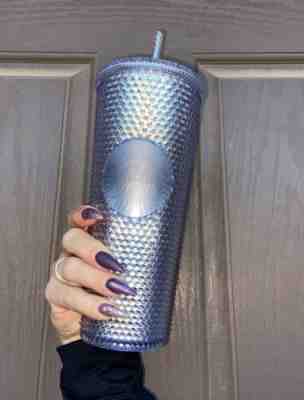 STARBUCKS Studded Tumbler Holiday 2019 Limited Edition Clear/silver - Sold on eBay Nov, 11th 2019 for $43.00