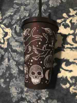 NEW 2019 Starbucks Halloween Skull Tumbler 16oz - Hard to Find! - Sold on eBay Nov, 11th 2019 for $50.00