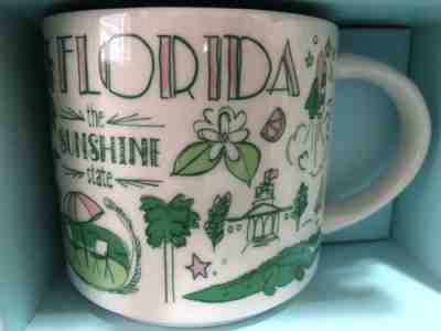 NEW!! Starbucks FLORIDA Been There Series 14Oz Mug (in box with SKU) - Sold on eBay Nov, 11th 2019 for $16.95