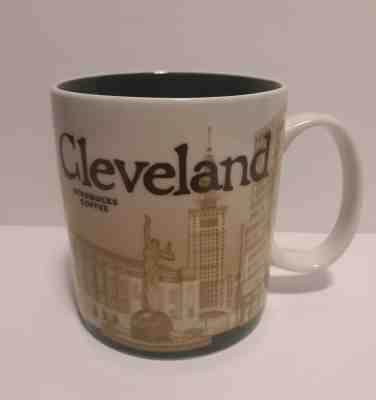 Starbucks Cleveland Mug 16oz 2008 Collector Series Brand New With SKU Sticker - Sold on eBay Nov, 11th 2019 for $91.00