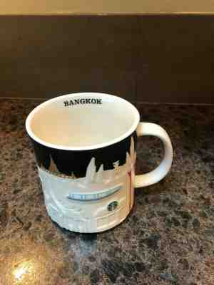 New Thailand Starbucks BANGKOK CITY Relief Global Icon Mug Series Collector - Sold on eBay Nov, 11th 2019 for $25.00