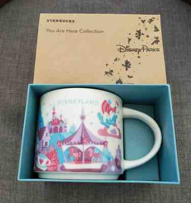 Disneyland Fantasyland Starbucks Coffee Mug You Are Here Collection Disney Parks - Sold on eBay Nov, 11th 2019 for $74.95