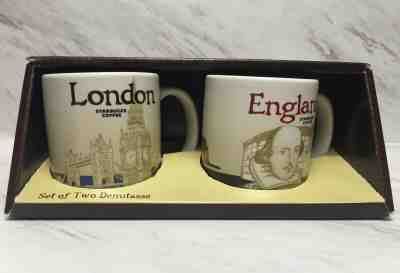 Starbucks London and England Demitasse 3oz Mugs - Never taken out of Box - Sold on eBay Nov, 14th 2019 for $27.99