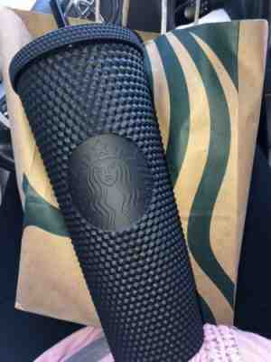 Starbucks Matte Black Studded Tumbler 24oz - Sold on eBay Nov, 14th 2019 for $52.99