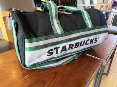 Starbucks Malaysia Travel Gym Sport Bag Canvas Shoulder Luggage - Sold on eBay Nov, 13th 2019 for $65.99