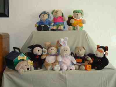 Starbucks Bearista Bears Lot of 9, W/tags - Sold on eBay Nov, 13th 2019 for $29.95