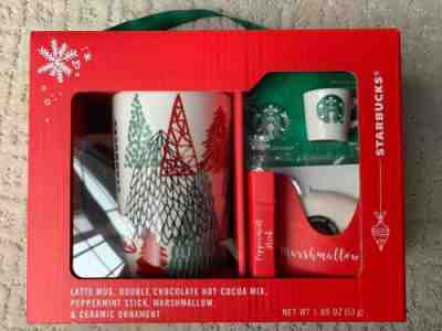 NEW STARBUCKS 2018 Holiday 5 Piece Gift Set Latte/Cocoa Mug+ Ornament+ More! - Sold on eBay Nov, 13th 2019 for $21.00