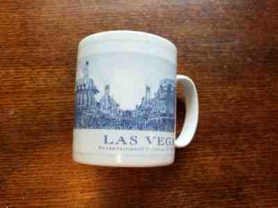 Starbucks Las Vegas Mug Architecture Series 2006 18 oz White Blue Coffee City  - Sold on eBay Nov, 13th 2019 for $19.99