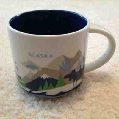 Starbucks Alaska You Are Here Collection Mug 14oz Retired Collectors YAH - Sold on eBay Nov, 13th 2019 for $22.50
