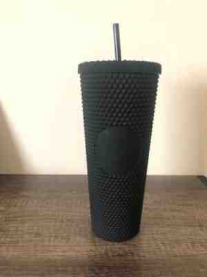 Starbucks Fall 2019 Limited Edition Matte Black Studded Tumbler Cup Spiked - Sold on eBay Nov, 13th 2019 for $55.00