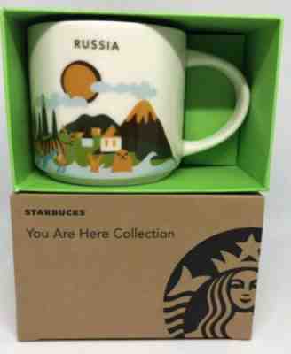 STARBUCKS RUSSIA You Are Here YAH COUNTRY MUG Brand New In Box With Tags - Sold on eBay Nov, 13th 2019 for $48.88