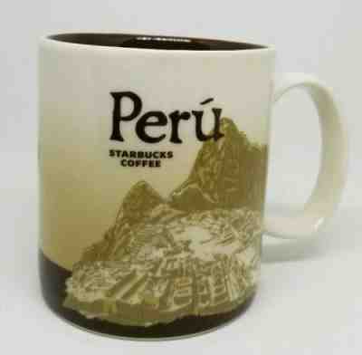 New Genuine Starbucks YAH You Are Here Global Collection Coffee Mug Cup Peru - Sold on eBay Nov, 13th 2019 for $34.99