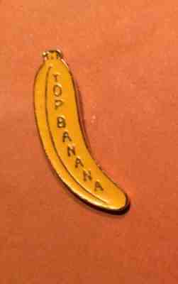 Starbucks Apron Pin Rare Top Banana Pin - Sold on eBay Nov, 13th 2019 for $39.95