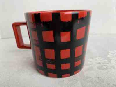 Starbucks 14oz Mug 2016 Red And Black Plaid - Sold on eBay Nov, 13th 2019 for $15.00