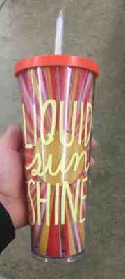 NEW Starbucks “Liquid Sunshine” Venti Cold Cup 24oz Travel Tumbler - Sold on eBay Nov, 13th 2019 for $27.99