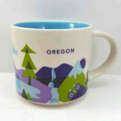 Starbucks 2016 Oregon You are Here Mug 12 oz YAH - Sold on eBay Nov, 13th 2019 for $18.00