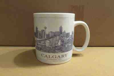 Starbucks CALGARY Stampede City Architectural Collection Coffee Mug 18oz - Sold on eBay Nov, 13th 2019 for $15.26