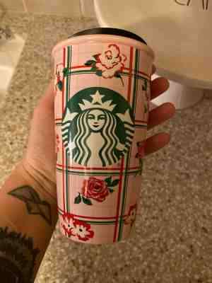 Starbucks Ceramic Christmas Tumbler - Sold on eBay Nov, 13th 2019 for $20.00