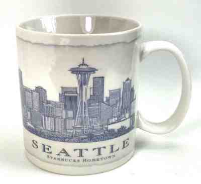2011 Starbucks Coffee Seattle Hometown Architecture City Mug Series  - Sold on eBay Nov, 13th 2019 for $19.95