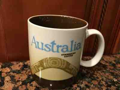 Starbucks Coffee Mug Cup Australia Global Icon City 16oz Series Cup 2015 - Sold on eBay Nov, 13th 2019 for $35.00