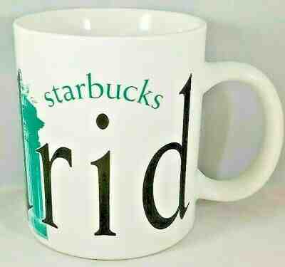 16oz Large STARBUCKS Madrid Spain Collector Series City Mug Tea Coffee Cup 2008 - Sold on eBay Nov, 13th 2019 for $15.66
