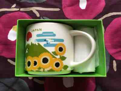 STARBUCKS JAPAN SUMMER VERSION YAH YOU ARE HERE NEW FULL SIZE MUG U.S. SELLER - Sold on eBay Nov, 13th 2019 for $19.98