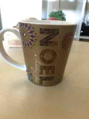 2006 Starbucks Coffee Mug Cup - NOEL CHRISTMAS - Holiday Cheer - FREE SHIPPING - Sold on eBay Nov, 13th 2019 for $16.50
