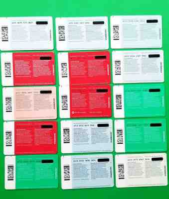 15 STARBUCKS GIFT CARDS CHRISTMAS 2019 " I " MARKER  NEW - Sold on eBay Nov, 13th 2019 for $19.95