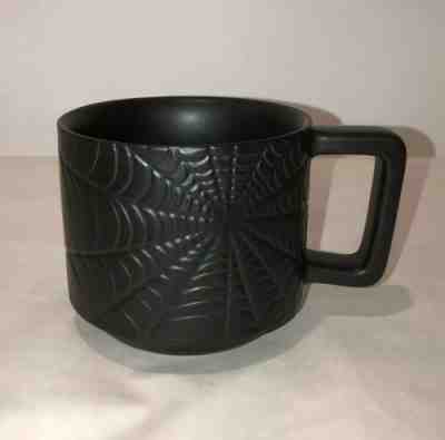 NEW Starbucks Spider Web Coffee Cup Mug Black Ceramic Halloween 2019 - Sold on eBay Nov, 13th 2019 for $17.99