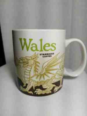  Starbucks WALES UK Global Icon City Collector Series Coffee Mug Cymru Wales New - Sold on eBay Nov, 13th 2019 for $39.95