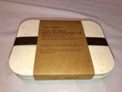 RARE Peak ICE WORKS + STARBUCKS White Confetti Ice Trays New - Sold on eBay Nov, 13th 2019 for $17.49