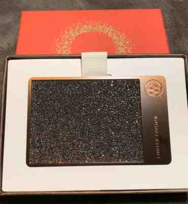 Starbucks 2015 Ltd Ed Swarovski Crystal Espresso Metal Gift Card $50 Bal NIB - Sold on eBay Nov, 12th 2019 for $335.00