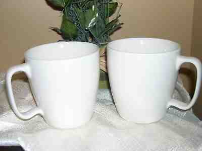 STARBUCKS RARE SET OF 2 BISTRO STYLE "FOR HERE" 2004 GRANDE MUGS 16 FL OZ NEW - Sold on eBay Nov, 12th 2019 for $49.99