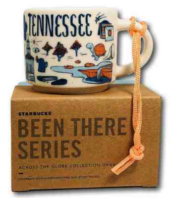 Starbucks Been There Series 2oz Ornament Mug Tennessee Brand New!!! - Sold on eBay Nov, 12th 2019 for $16.99