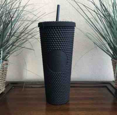 Starbucks Studded Matte Black Tumbler Cold Cup Limited Edition Fall 2019 - Sold on eBay Nov, 12th 2019 for $79.00
