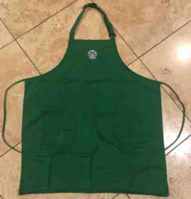 Starbucks Green Apron Old Logo With Pockets - Sold on eBay Nov, 12th 2019 for $16.99