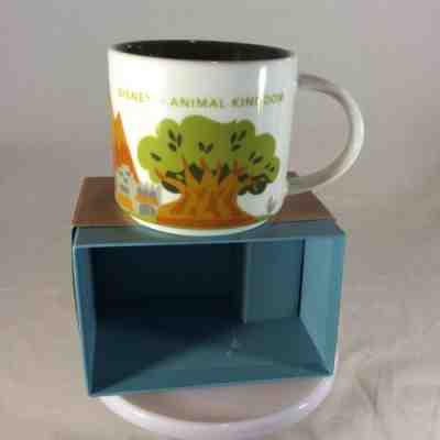 STARBUCKS COFFEE MUG Disney’s Animal Kingdom You Are Here 14 Oz Box SKU - Sold on eBay Nov, 12th 2019 for $44.44