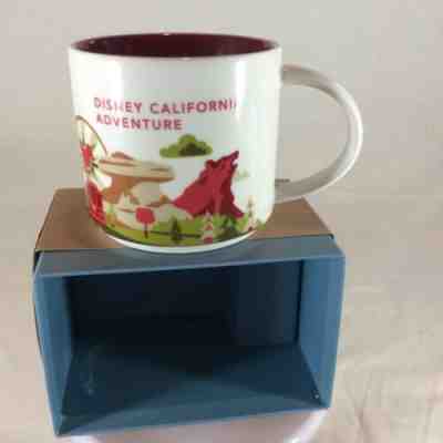 Disney California Adventure Starbucks You Are Here YAH Coffee Mug Cup Disneyland - Sold on eBay Nov, 12th 2019 for $18.88