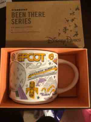 Disney Parks Starbucks Been There Epcot Coffee Mug New with Box - Sold on eBay Nov, 12th 2019 for $34.00