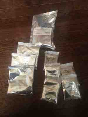 Starbucks Witch’s Brew Frap Ingredients Green Chia Seeds Orange Purple Lizard - Sold on eBay Nov, 12th 2019 for $20.00