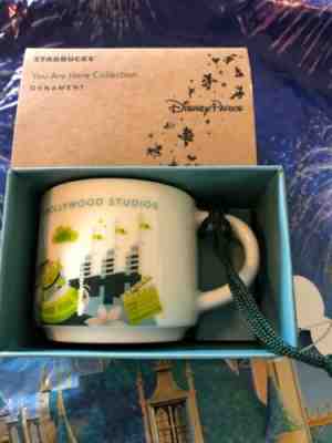 Disney Parks Starbucks Hollywood Studios “You Are Here” Ornament 2nd Ed Retired - Sold on eBay Nov, 12th 2019 for $15.00