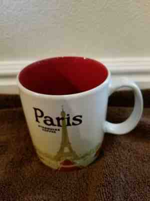 Paris 2016 Starbucks Coffee COLLECTOR  SERIES MUG CUP 16 oz Global Icon Eiffel - Sold on eBay Nov, 12th 2019 for $19.95