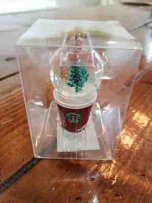 Rare Starbucks 2006 Holiday Snow Globe Ornament Red To Go Cup Christmas Tree! - Sold on eBay Nov, 12th 2019 for $20.80